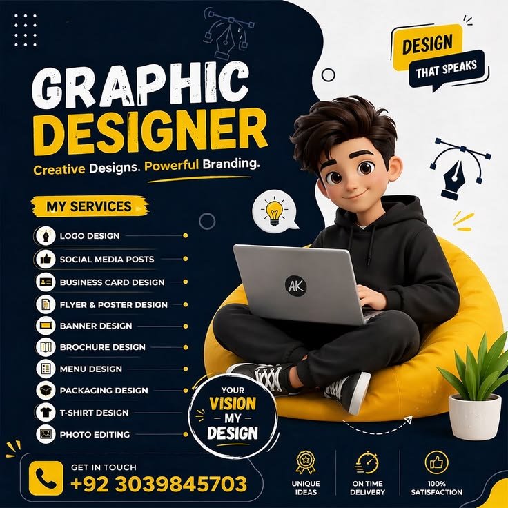 Graphic Designing: Creative Designs, Powerful Branding